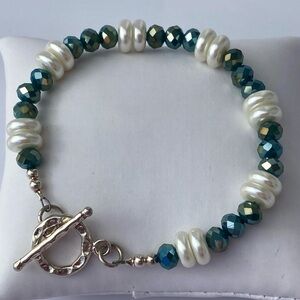 TealLovers Bracelet with Sterling Silver …